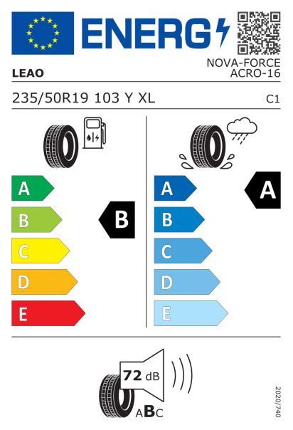 Leao Nova-Force Acro 235/50 R19 103Y XL Eurolabel