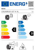 Sava Eskimo SUV 2 235/60 R18 107H XL Eurolabel