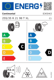 Continental VikingContact 7 255/35 R21 98T XL Eurolabel