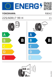 Yokohama Advan V61 225/60 R17 99H Eurolabel