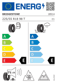 Bridgestone Blizzak DM-V3 225/55 R18 98T Eurolabel