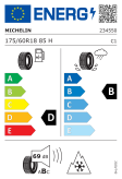 Michelin Alpin 6 175/60 R18 85H Eurolabel