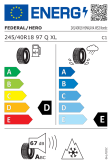 Federal Himalaya WS3 Nordic 245/40 R18 97Q XL Eurolabel