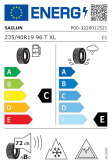 Sailun Ice Blazer Arctic Evo 235/40 R19 96T XL Eurolabel