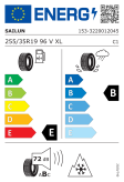 Sailun Ice Blazer Alpine Evo1 255/35 R19 96V XL Eurolabel