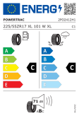 Powertrac ECOSPORT X77 225/55 R17 101W XL Eurolabel