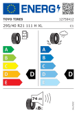 Toyo Open Country A/T Plus 295/40 R21 111H XL Eurolabel