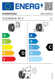 Powertrac Adamas H/P 215/60 R16 95V Eurolabel