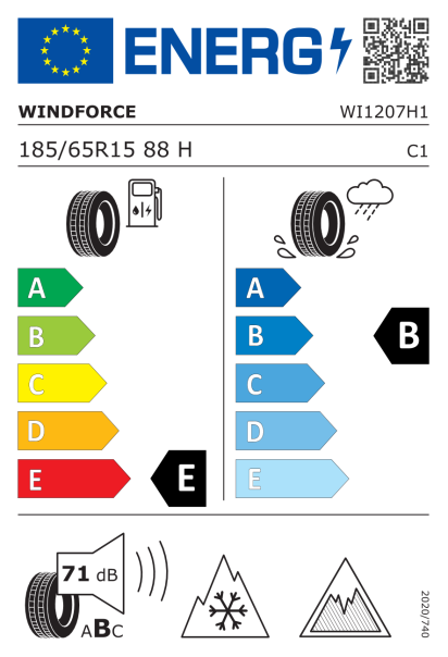 Windforce Snowblazer 185/65 R15 88H Eurolabel