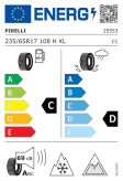 Pirelli Ice Zero FR 235/65 R17 108H XL Eurolabel