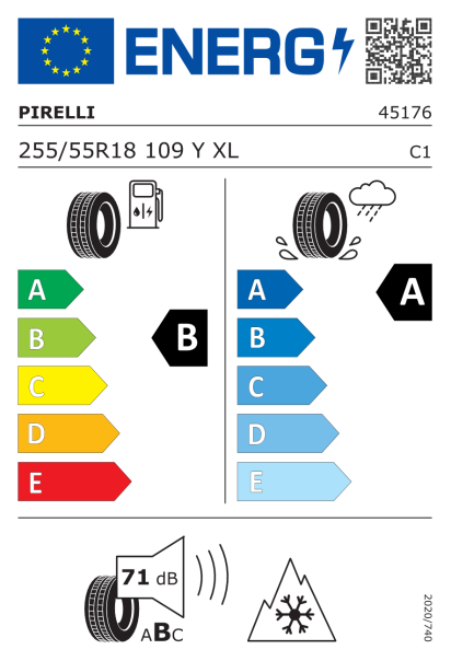 Pirelli Scorpion 255/55 R18 109Y XL Eurolabel