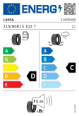 Lassa Competus A/T 2 215/80 R15 102T Eurolabel
